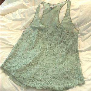 Racer-back Lace tank